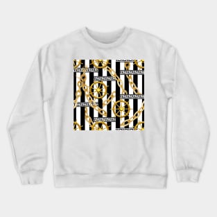 Rudder, gold chains Crewneck Sweatshirt